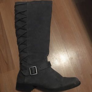 Grey Boots